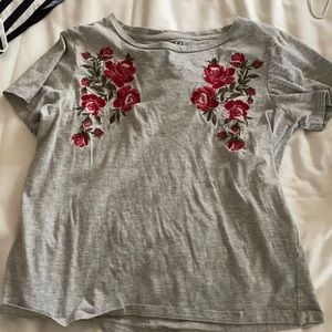 Tee with Floral design